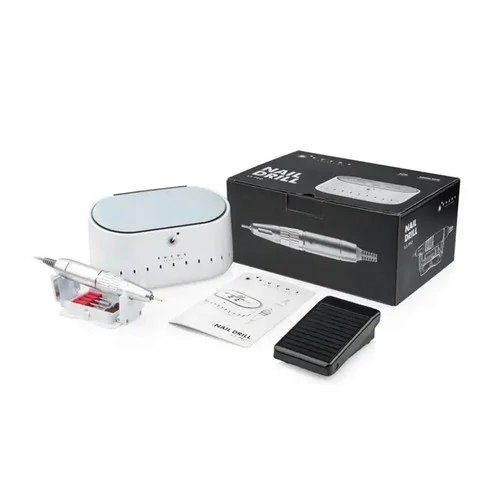 Фрезер для маникюра BUCOS Nail Drill X3 PRO WHITE PEARL 65W/35000 об - Фото №2