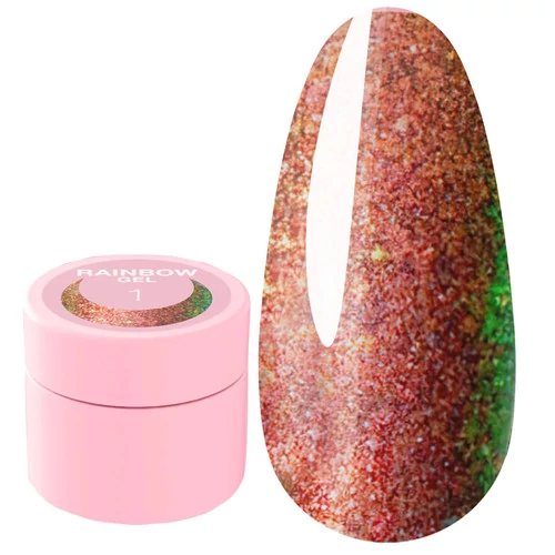 Гель LUNA Rainbow Gel №1 5 мл - Фото №1