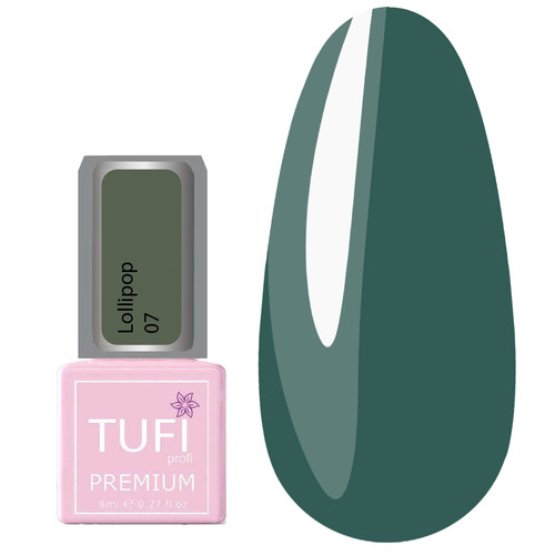 Гель-лак TUFI profi LOLLIPOP 07 Эвкалипт 8 мл (0227096)