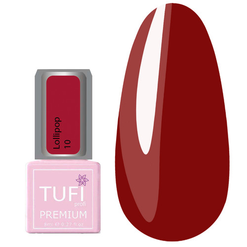 Гель-лак TUFI profi LOLLIPOP 10 Барбарис 8 мл (0227099)