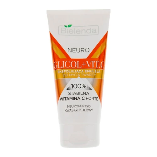 Отшелушивающая эмульсия для умывания лица BIELENDA Neuro Glicol + Vit.C 150 мл (50486) - Фото №1