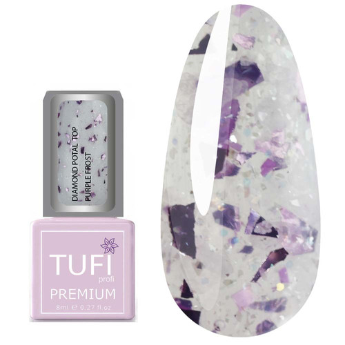 Топ TUFI profi DIAMOND POTAL TOP Фиолетовый Иней 8 мл (0227050)
