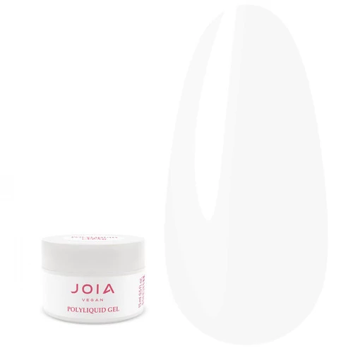 Гель-база JOIA vegan Liquid Gel  Delicate White 15 мл (4820259341015) - Фото №1