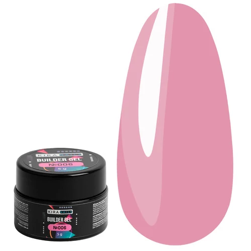 Конструирующий гель KIRA Nails Builder Gel №006 5 г (757016) - Фото №1