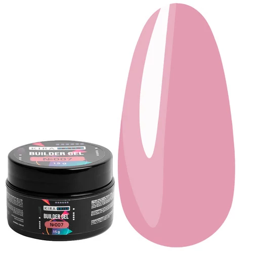Конструирующий гель KIRA Nails Builder Gel №007 15 г (757020) - Фото №1