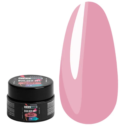 Конструирующий гель KIRA Nails Builder Gel №007 5 г (757019) - Фото №1