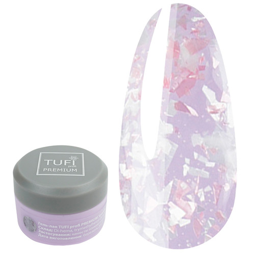 Гель-лак TUFI profi SPARKLE 12 Розовый мороз 5 мл (0243541)
