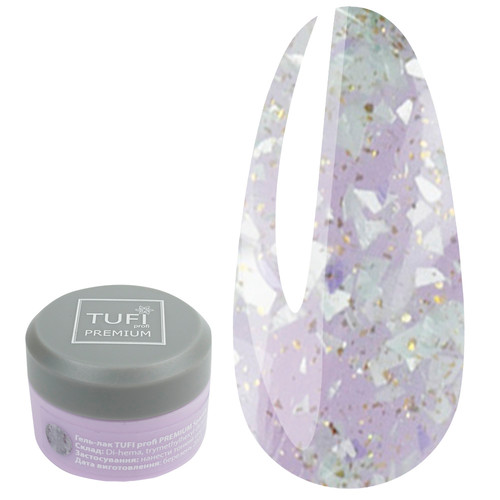 Гель-лак TUFI profi SPARKLE 13 Лаймовый мороз 5 мл (0243548)