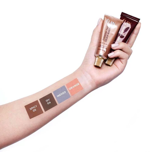 Краска для бровей ELAN с длительным эффектом Deep brow tint 05 SPICY warm brown - Фото №5