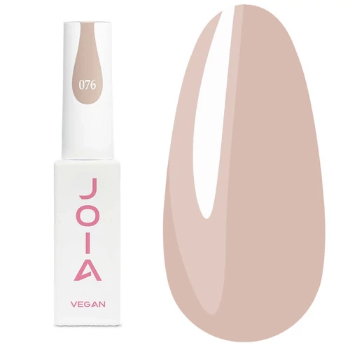 Гель-лак JOIA vegan 076 светлый нюд 6 мл (4820259341435) - Фото №1