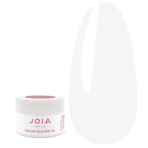 Моделирующий гель JOIA Creamy Builder Gel vegan Crystal Clear 15 мл (4820259341749) - Фото №1