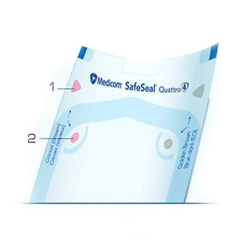 Пакеты MEDICOM Safe Seal Quattro для стерилизации в автоклаве 133x254 мм 10 шт - Фото №3