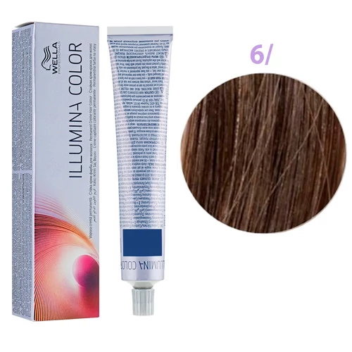 Краска для волос Wella Professionals Illumina Color № 6/ темный блонд (8005610542812)