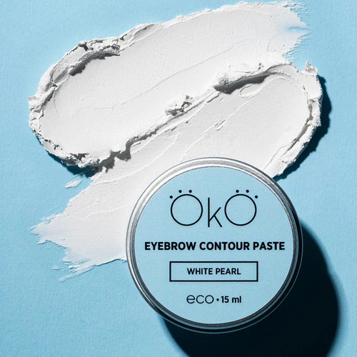 Паста для бровей OKO Eyebrow Contour Paste White Pearl 15 мл (OKOpaste) - Фото №3