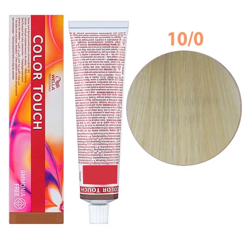 Краска для волос Wella Professionals Color Touch №10/0  очень яркий блонд (8005610546636)