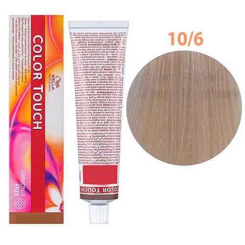 Краска для волос Wella Professionals Color Touch №10/6 розовая карамель (8005610546872)