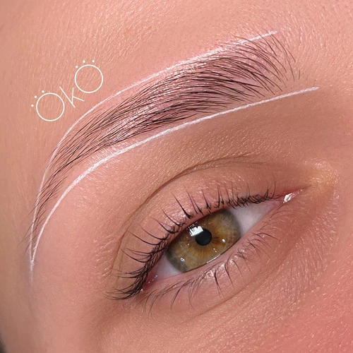 Паста для бровей OKO Eyebrow Contour Paste White Pearl 15 мл (OKOpaste) - Фото №4