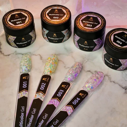 Гель-лак F.O.X Multicolor №004 5 ml (MсG-004) - Фото №3