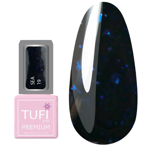 Гель-лак TUFI profi SEA 19 Синий бархат 8 мл (0283755)