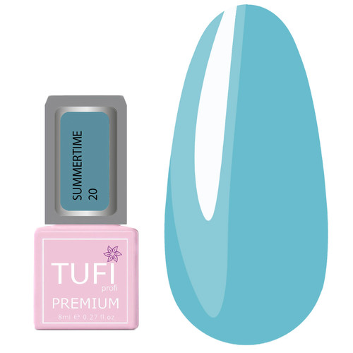 Гель-лак TUFI profi SUMMERTIME 20 Синий 8 мл (0283772)