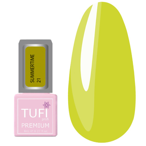 Гель-лак TUFI profi SUMMERTIME 21 Жёлтый 8 мл (0283773)