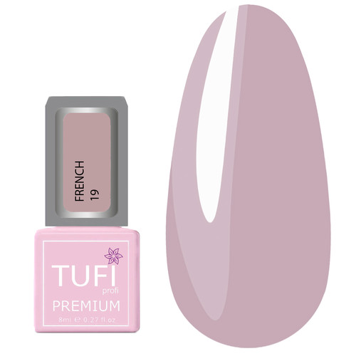 Гель-лак TUFI profi FRENCH 19 Пыльная роза 8 мл (0283791)