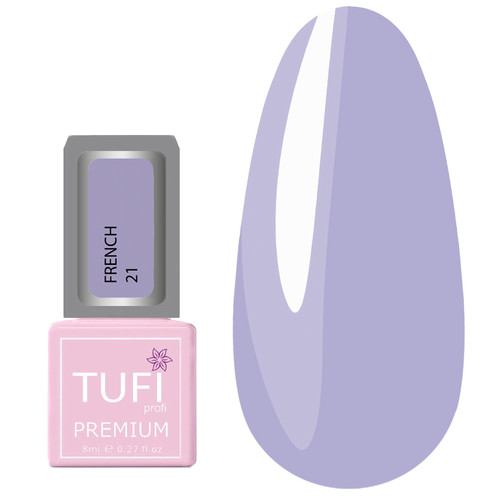 Гель-лак TUFI profi FRENCH 21 Романтический лиловый 8 мл (0283793)