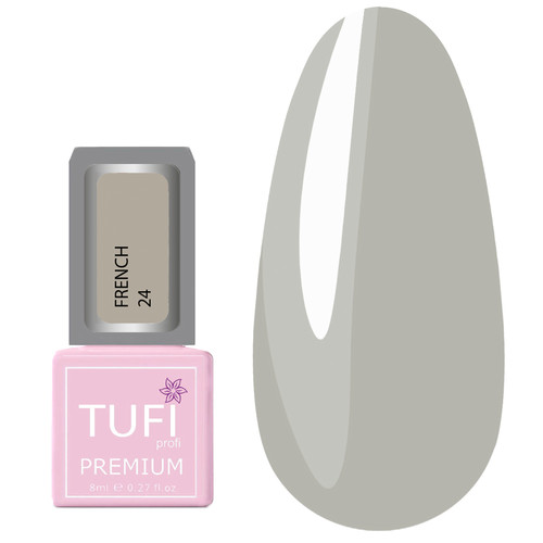 Гель-лак TUFI profi FRENCH 24 Морозная роза 8 мл (0283796)