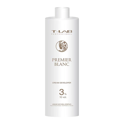 Крем-проявитель T-Lab Professional Premier Blanc 3% 10 Vol. 1000 мл (66172)