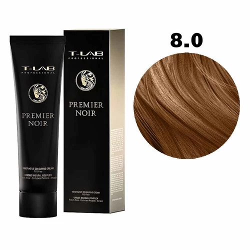 Крем-краска T-Lab Professional 8.0 натуральный светлый блондин 100 мл (66081)