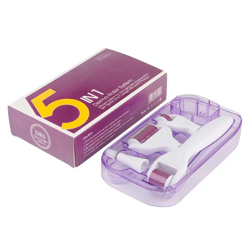 Мезорол для лица и тела 5 в 1 Derma Roller System - Фото №3