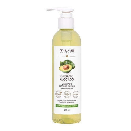 Шампунь T-Lab Organics Avocado интенсивное восстановление 250 мл (66611)