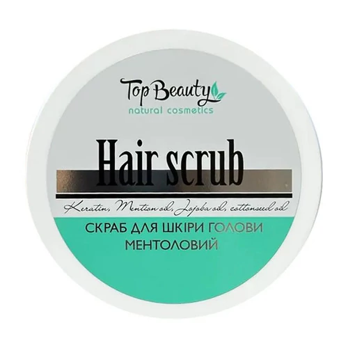 Скраб для кожи головы TOP BEAUTY Ментол 250 мл - Фото №1