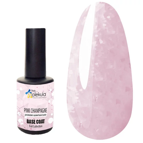 База MOLEKULA Foil Pink champagne 12 мл (FB003) - Фото №1