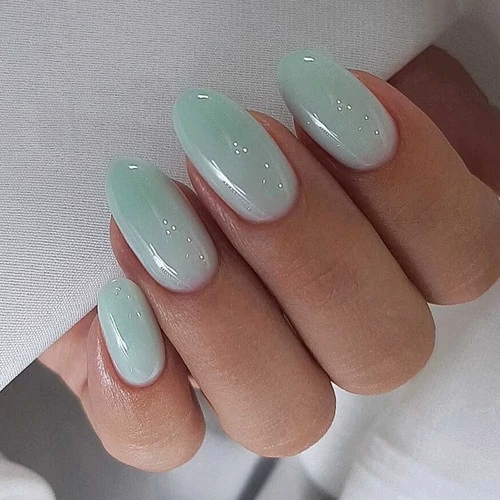 База NAILS OF THE DAY Cream №5 мятно-голубой 10 мл (u0000016876) - Фото №4