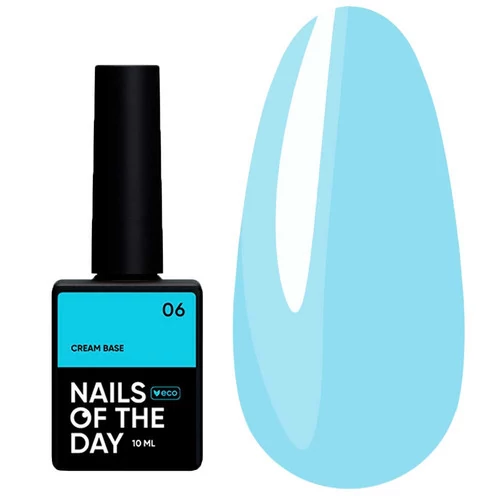 База NAILS OF THE DAY Cream №6 голубой 10 мл (u0000016877) - Фото №1