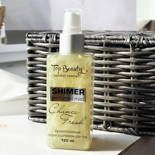 Спрей TOP BEAUTY ароматизированный с шиммером для тела Chance fresh  125 мл - Фото №2