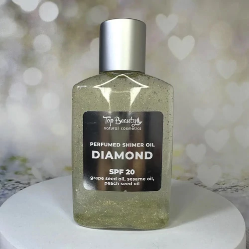 Масло сухое TOP BEAUTY парфюмированное сияющее SPF 20  Diamond 100 мл - Фото №3