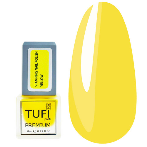 Лак для стемпінгу TUFI profi Жовтий 8 мл (0295878)