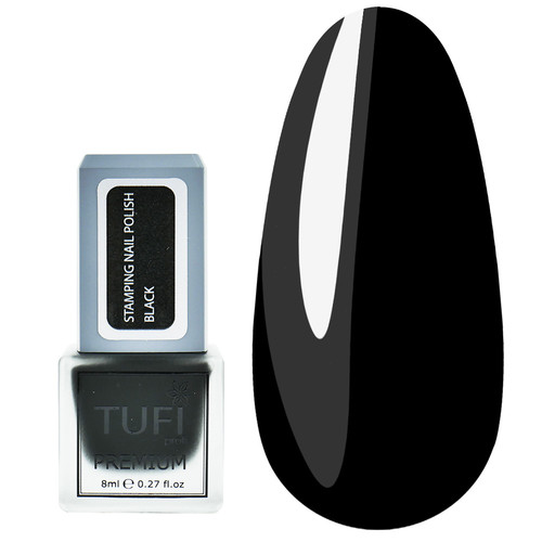 Лак для стемпинга TUFI profi Черный 8 мл (0295883)