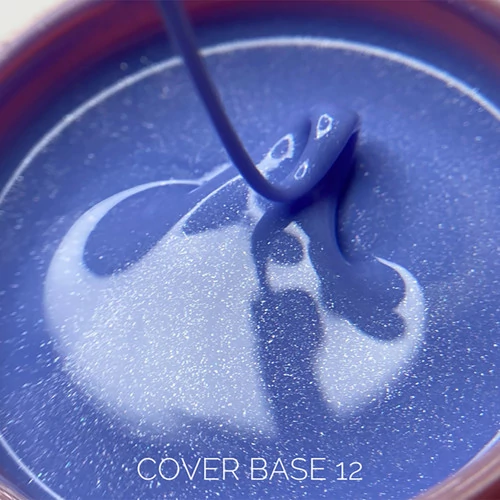 База LUNA Cover №12 васильковый с шиммером 30 мл (315-0474-0024) - Фото №2