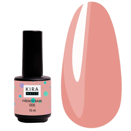 База KIRA Nails French 006 15 мл (456608) - Фото №1