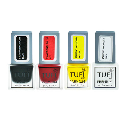 Набір лаків для стемпінгу TUFI profi PREMIUM I