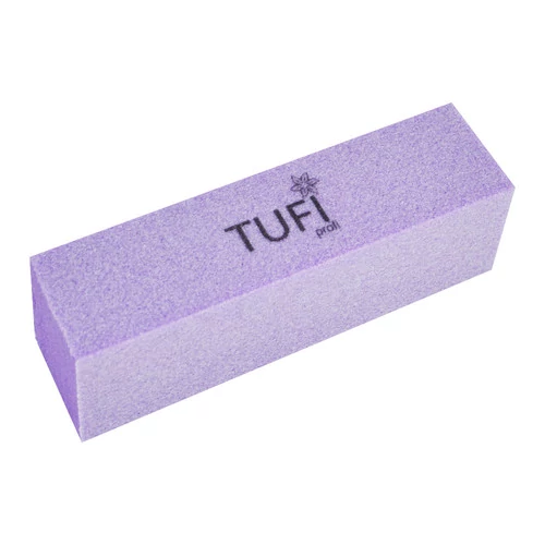 Бафик TUFI profi Брусок Фиолетовый 150/150 грит 1 шт (0300680) - Фото №1