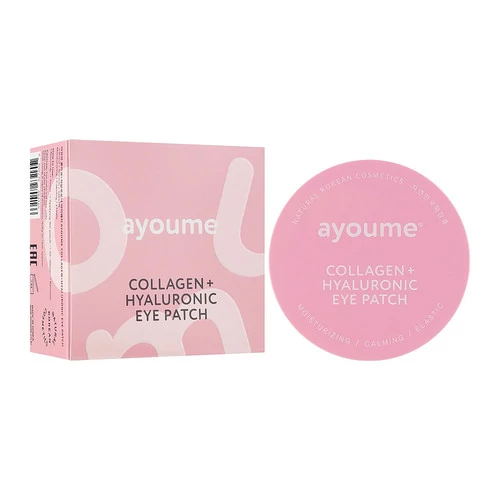 Патчи для глаз AYOUME с коллагеном от морщин и сухости COLLAGEN+HYALURONIC EYE PATCH 60 шт (804166) - Фото №2