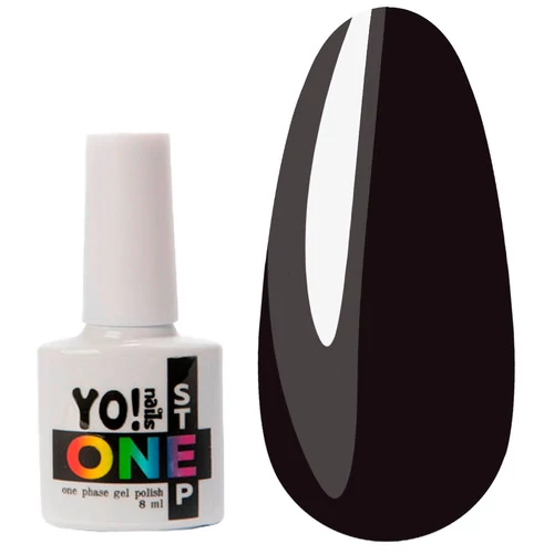 Гель-лак ONEstep Yo!Nails S 34 темная слива 8 мл - Фото №1