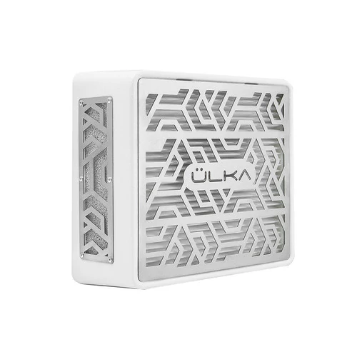 Вытяжка для маникюра настольная ULKA Premium с хеппа  фильтром белая 52 Вт (000001175) - Фото №2