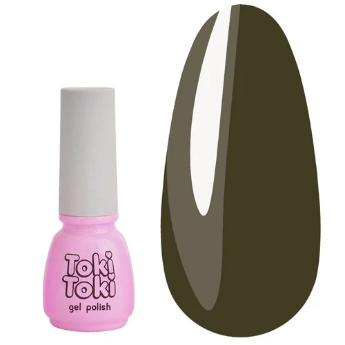 Гель-лак TOKI TOKI Autumn Green AG 03 коричнево-зеленый 5 мл (2002AG03) - Фото №1