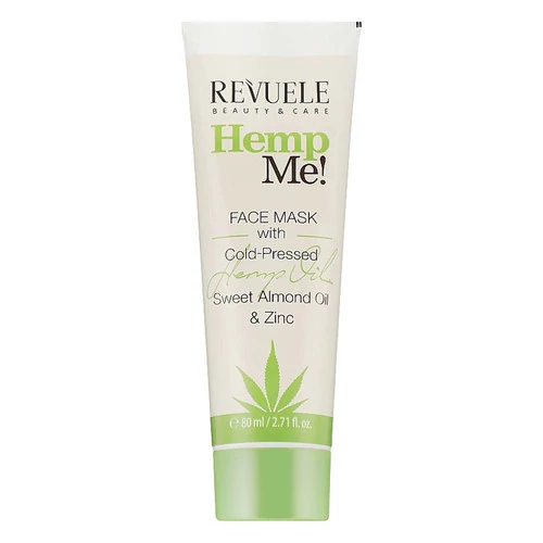 Маска REVUELE для лица очищающая с коноплей HEMP ME! 80 мл - Фото №1