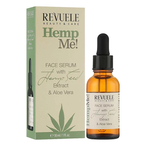 Сыворотка REVUELE для лица увлажняющая с коноплей HEMP ME! 30 мл - Фото №2